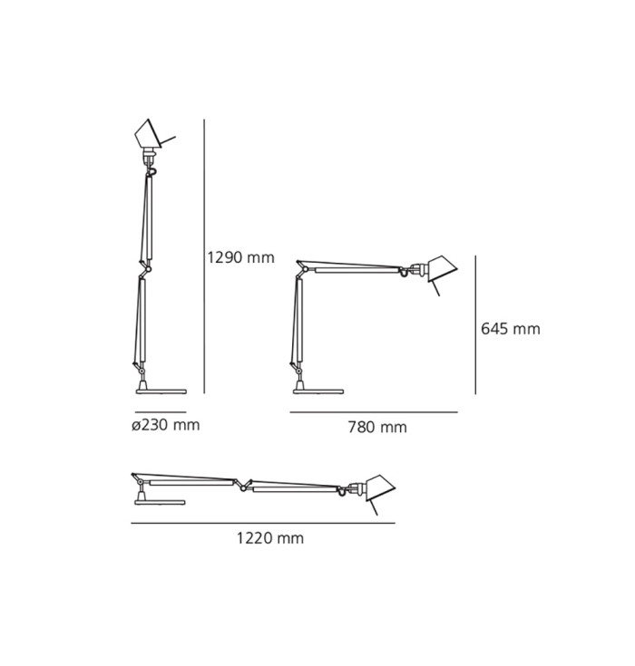 Lámpara de sobremesa Tolomeo Table -  8